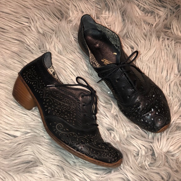 rieker black trainers